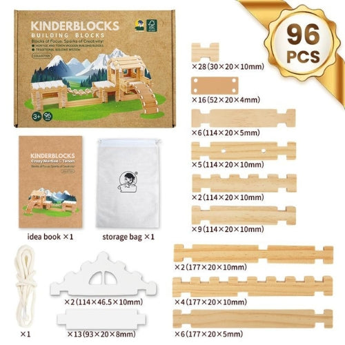 KinderBlocks Wooden Puzzle
